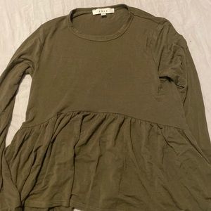 long sleeve flowy top